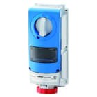 GEWISS - GEWGW66841 PRESA FISSA INTERBLOCCATA VERTICALE - SENZA FONDO - PER MONTAGGIO APPARECCHIATURE MODULARI - IMPIEGHI GRAVOSI - 2P+T 32A 380-415V-50/60HZ 9H-IP66