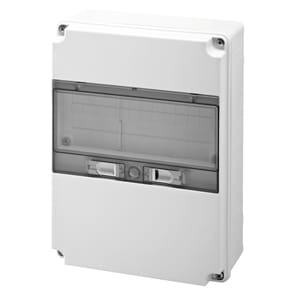 GEWISS - GEWGW68559 PANNELLO Q-BOX 5 IB VERTICALI 16/32A IP67 + 4 IEC 309 16A IP44/67 - IP55