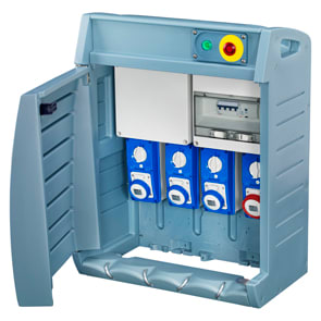 GEWISS - GEWGW68586F Q-BOX4 ASC SP03 4 PR.CBF 17 KW EM