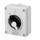 GEWISS - GEWGW70402P INTERRUTTORE SEZIONATORE ROTATIVO - HP - COMANDO - CASSETTA IN MATERIALE ISOLANTE - 16A 3P - MANOPOLA NERA LUCCHETTABILE - IP66/67/69