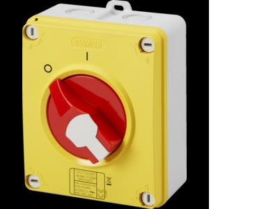 GEWISS - GEWGW70432P INT.SEZ.HP CASS.ISO.16A 3P EMERGENZA