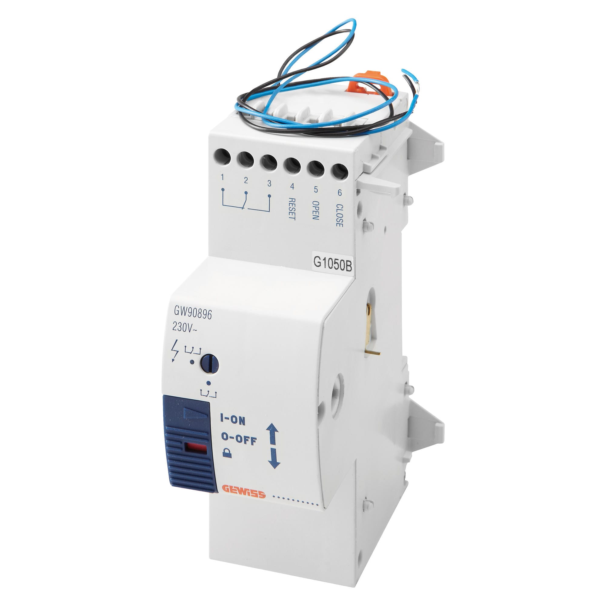 GEWISS - GEWGW90898 RESTART CM - DA ACCOPPIARE CON MDC/MT+BD/MTC/MT -12 V ac - 2 MODULI EN 50022