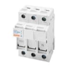 GEWISS - GEWGW96307 PORTAFUSIBILE SEZIONABILE - 3P 10,3X38 690V 32A - 3 MODULI