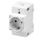 GEWISS - GEWGW96526 PRESA PER GUIDA DIN - STANDARD DANESE -2P+T 16A - 2,5 MODULI