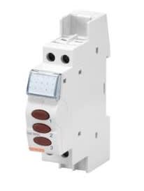 GEWISS - GEWGW96592 LAMPADA DI SEGNALAZIONE - TRIPLA - ROSSO - 230V - 1 MODULO