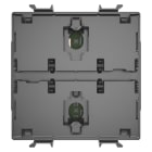 GEWISS - GEWGWA1242 MODULO 2 COMANDI ASSIALI CONNESSO 2M