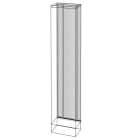 GEWISS - GEWGWD3020 QDX 630L PARETE TELAIO POST 300X1200