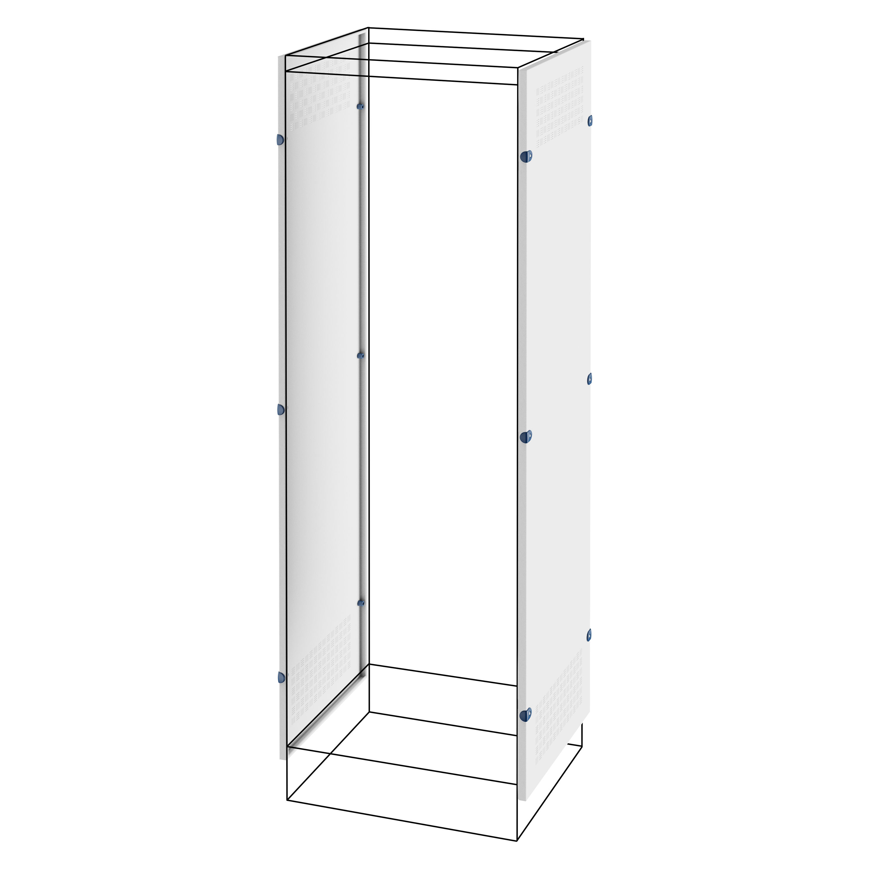 GEWISS - GEWGWD3222 QDX1600H PAV PANNELLI LAT AERATI2000X600