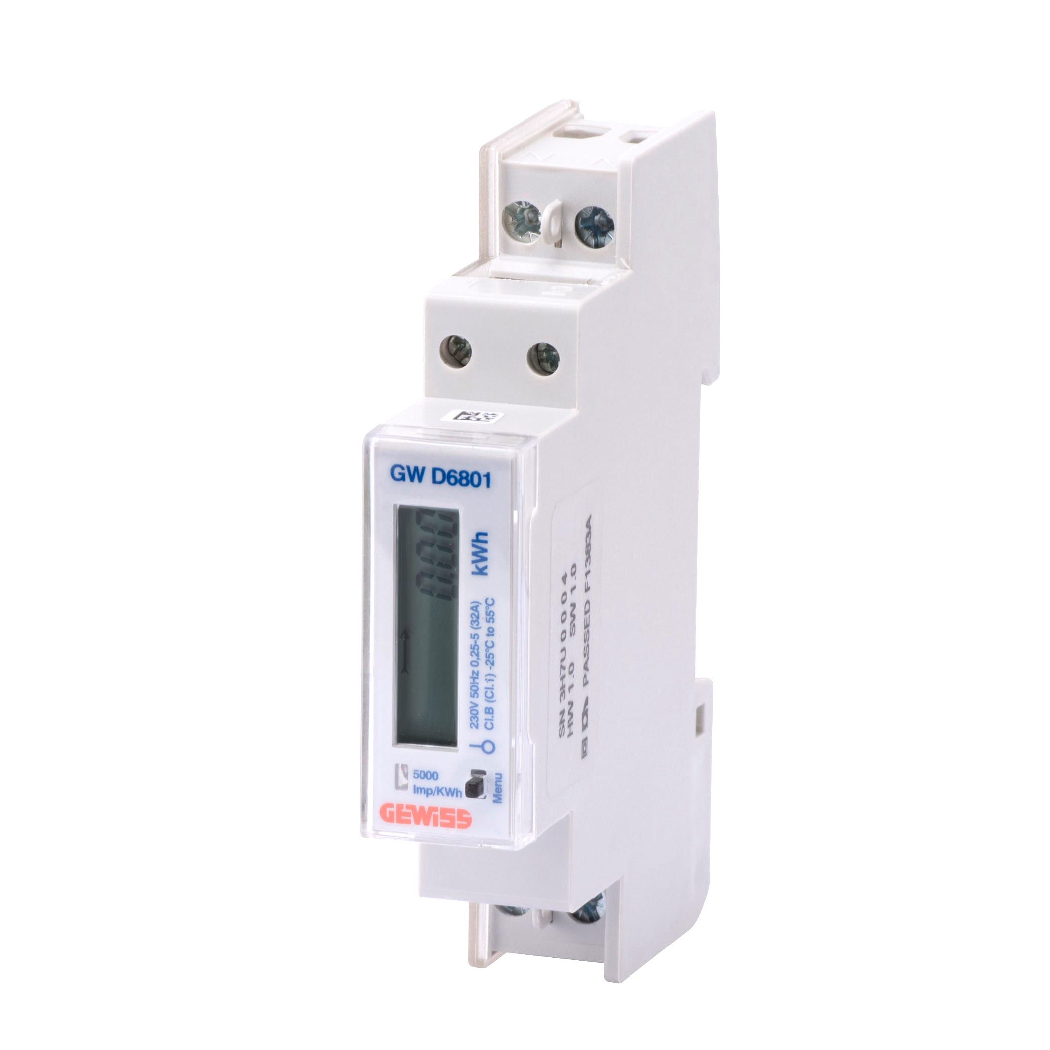 GEWISS - GEWGWD6803 CONTATORE MONOF. DIRETTO MID BUS 40A 1M