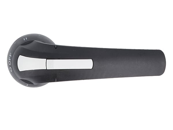 LOVATO - LOVGEX63NC MANIGLIA BLOCCOPORTA NERA I-0-II