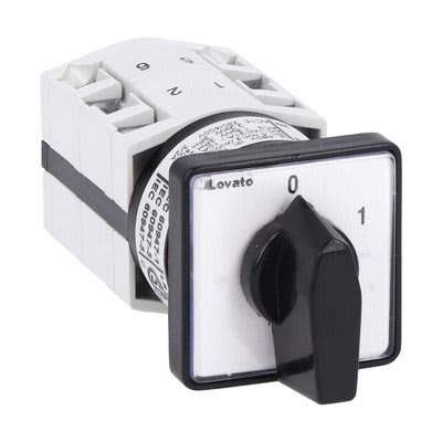 LOVATO - LOVGF1091U INTERRUTTORE. 2P 10A MONT. FRONT. 30X30