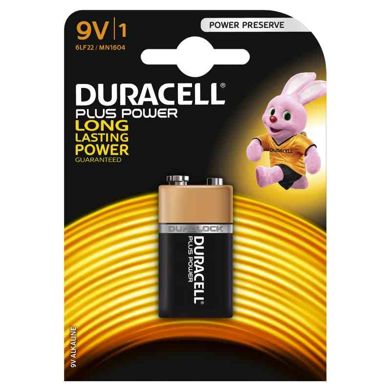 DURACELL - GITD22 DURACELL MN 1604 PLUS