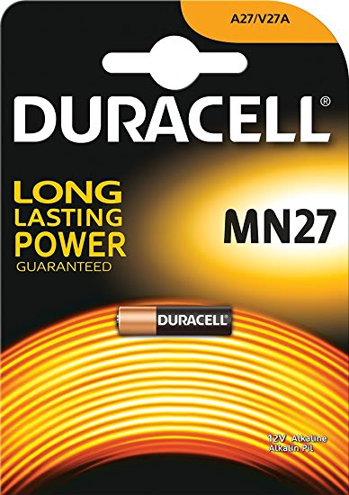 ELCART DISTRIBUTION - ERTD27 DURACELL MN27