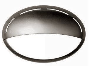 GOCCIA ILLUMINAZIONE - GOC2265NE MASCHERA PALPEBRA JACK OVALE NERA