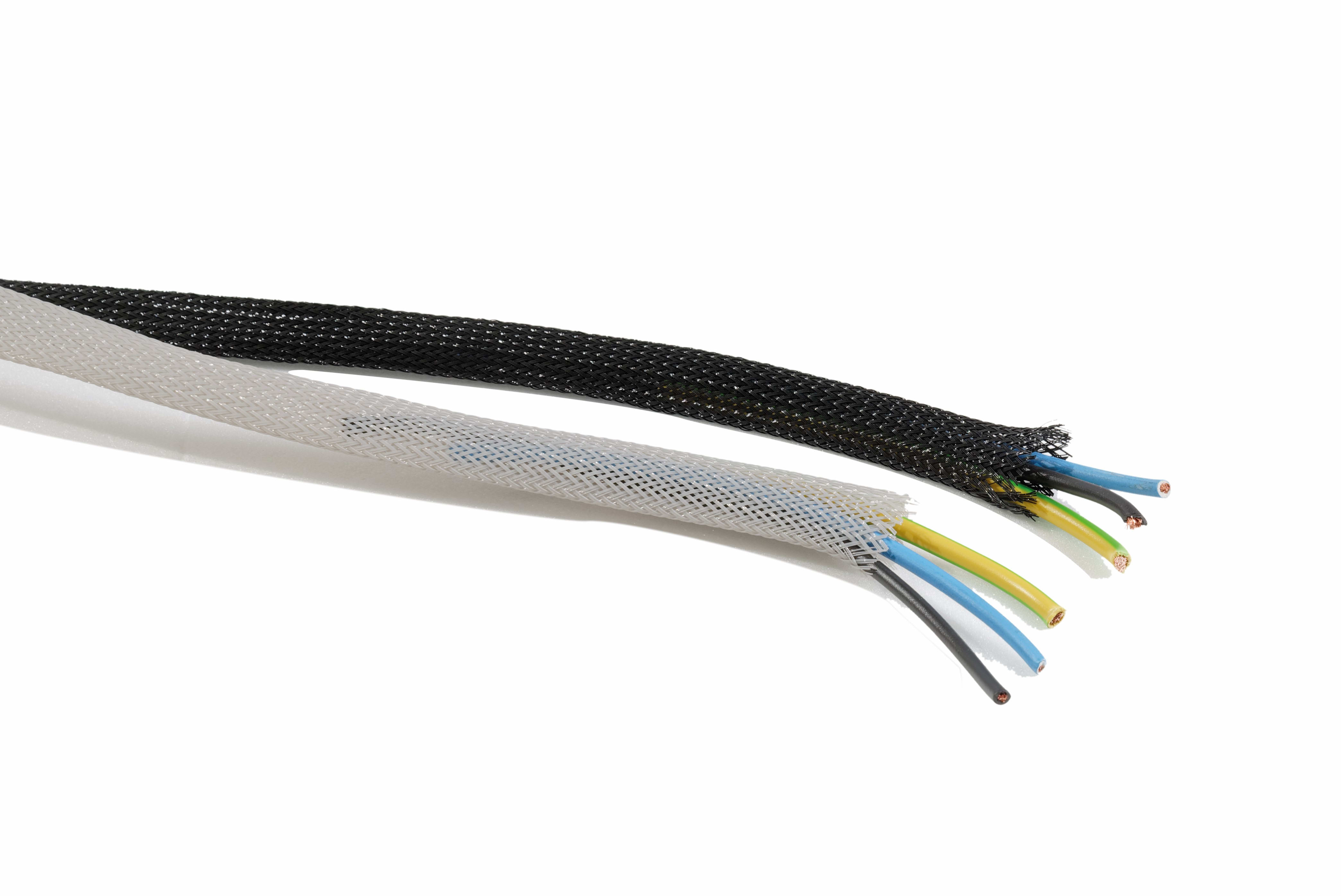 TEKNOMEGA SRL - TKGGPN2040 GUAINA TRECCIATA PET-V2 NERA D40-80