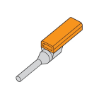 GRAFOPLAST SRL - GRA710/05 SPARK PUNTALE ARANCIO L=9MM D=0,5MMQ 20