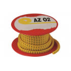 GRAFOPLAST SRL - GRAAZS4AABY ANELLINO GIALLO LETTERA A 4A10 500 PZ