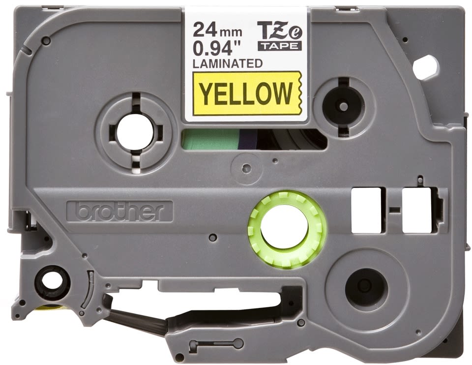 GRAFOPLAST SRL - GRAEGO2SB24Y N. LAMINATO 24MM X 8MT NERO/GIALLO TZE65