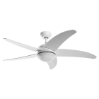 ROSSINI - RSSGRE001B VENTILATORE BIANCO LED 18W IP20 3000-4000-6500K CRI80
