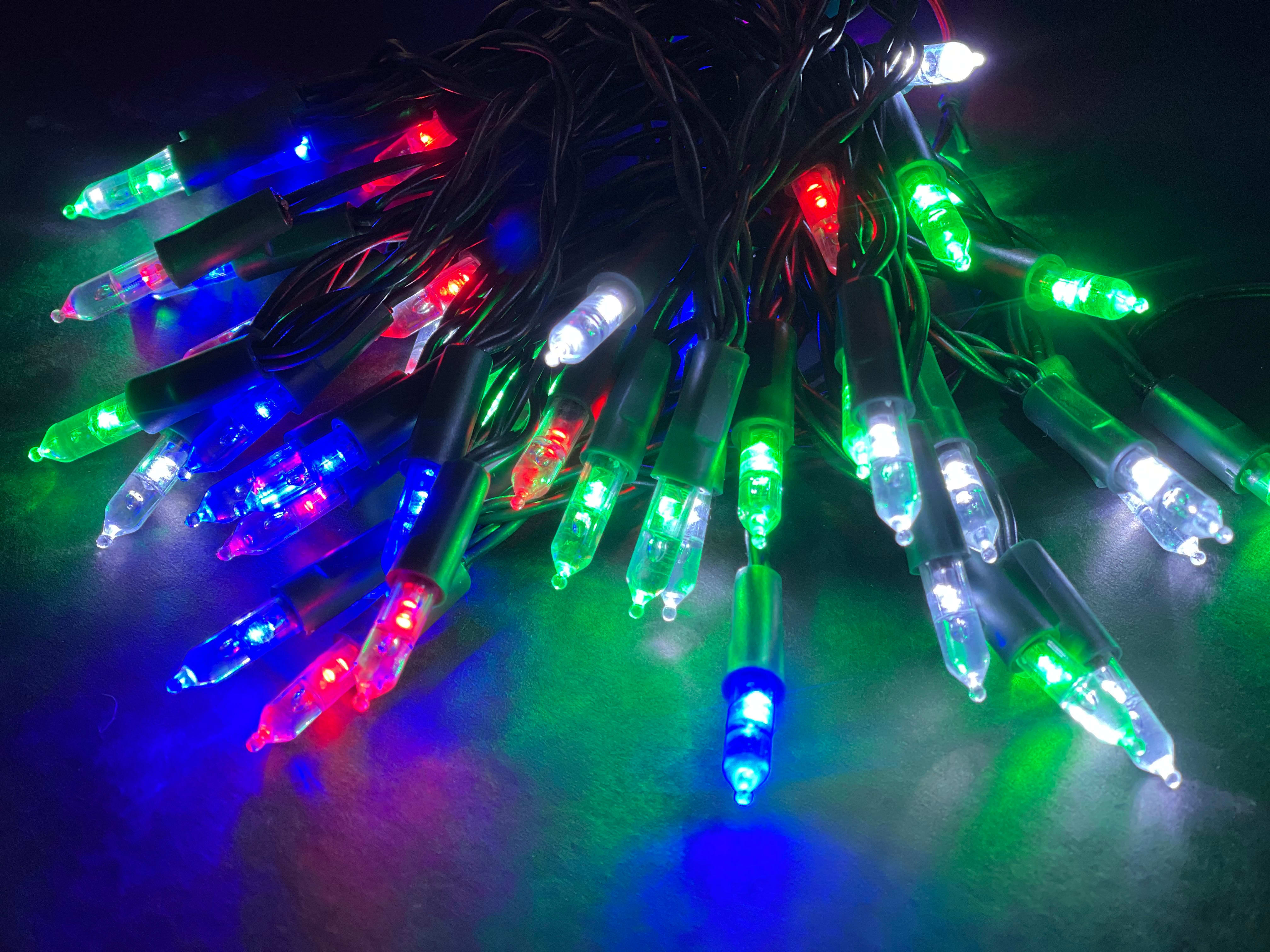 GIOCOPLAST NATALE SP - GCP01521368 35 PISELLINI LED MULTI LUCE FISSA