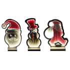 GIOCOPLAST NATALE SP - GCP14221531 FIGURA BICOLORE 30CM INFINITY LIGHT