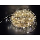 GIOCOPLAST NATALE SP - GCP14222074 200 GOCCE LED B.CALDO 20MT.A BATT. C.TEL