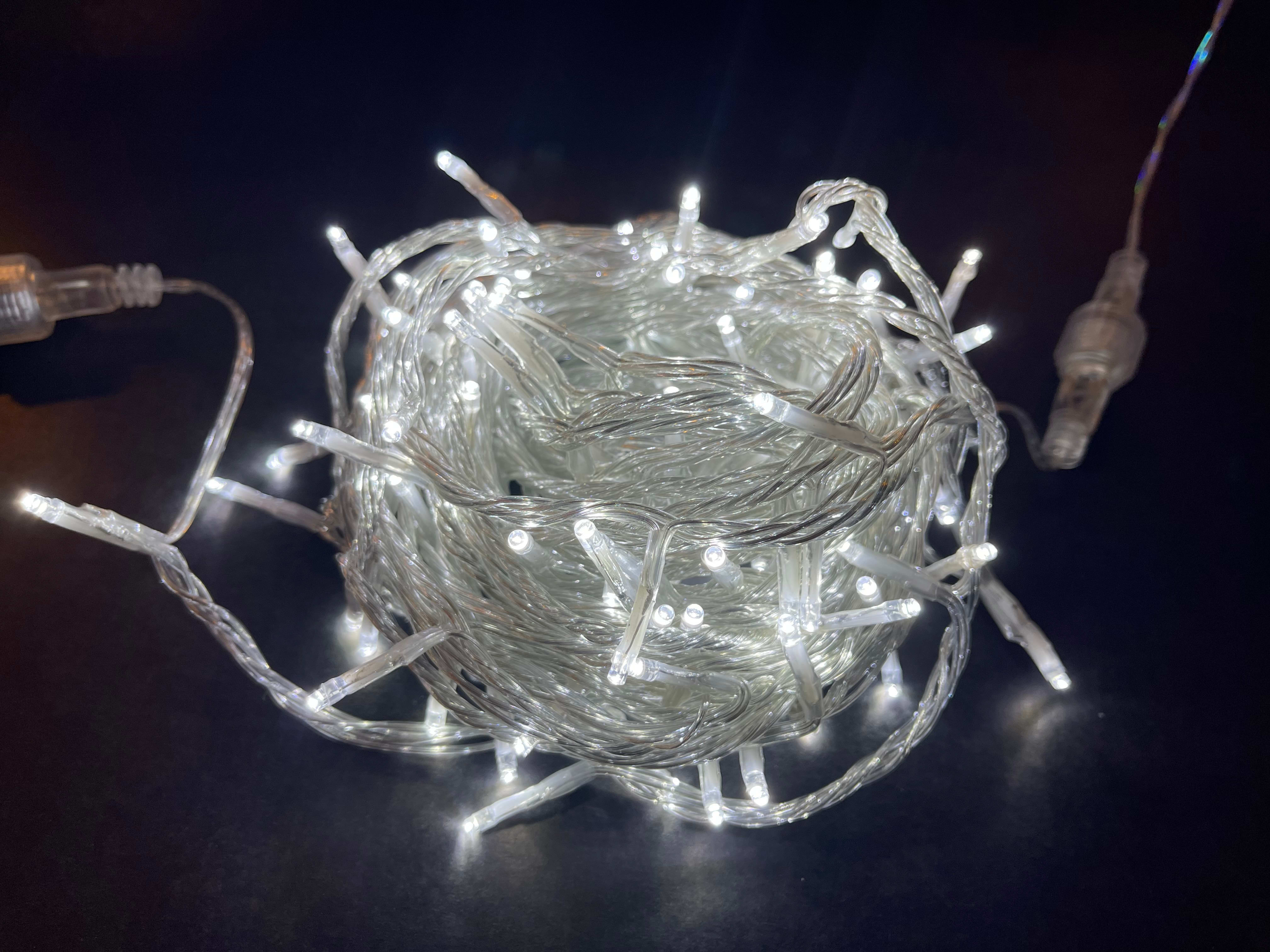GIOCOPLAST NATALE SP - GCP14321592 120 LED B.CHI CAVO TRAS. L. FISSA MAX 5