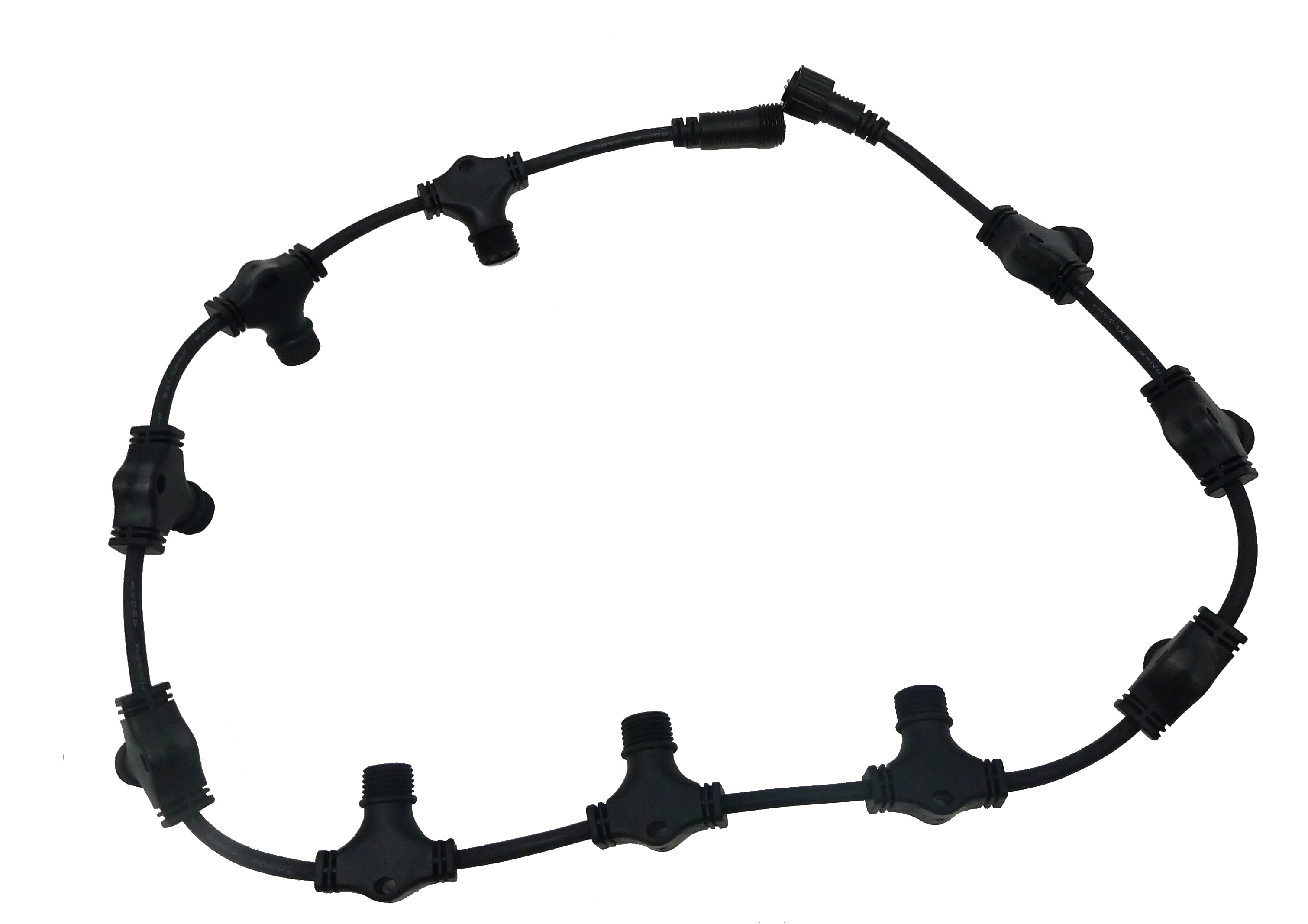 GIOCOPLAST NATALE SP - GCP14419162 DORSALE SCURA PER TENDA LUCCIOLONA, 10 C