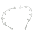 GIOCOPLAST NATALE SP - GCP14419163 DORSALE BIANCA PER TENDA LUCCIOLONA, 10