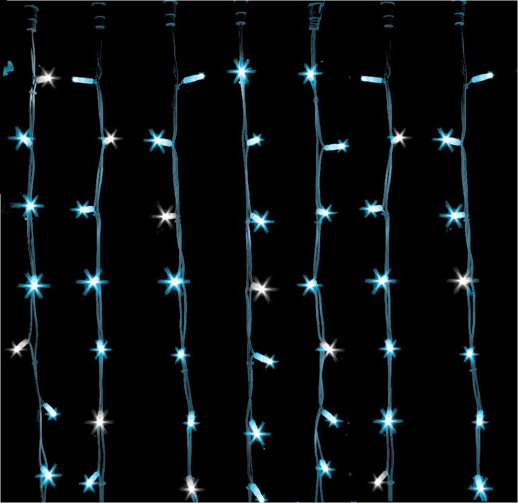 GIOCOPLAST NATALE SP - GCP14422024 TENDA 240 LED ICE BLUE FLASH L 2,4H 1,2
