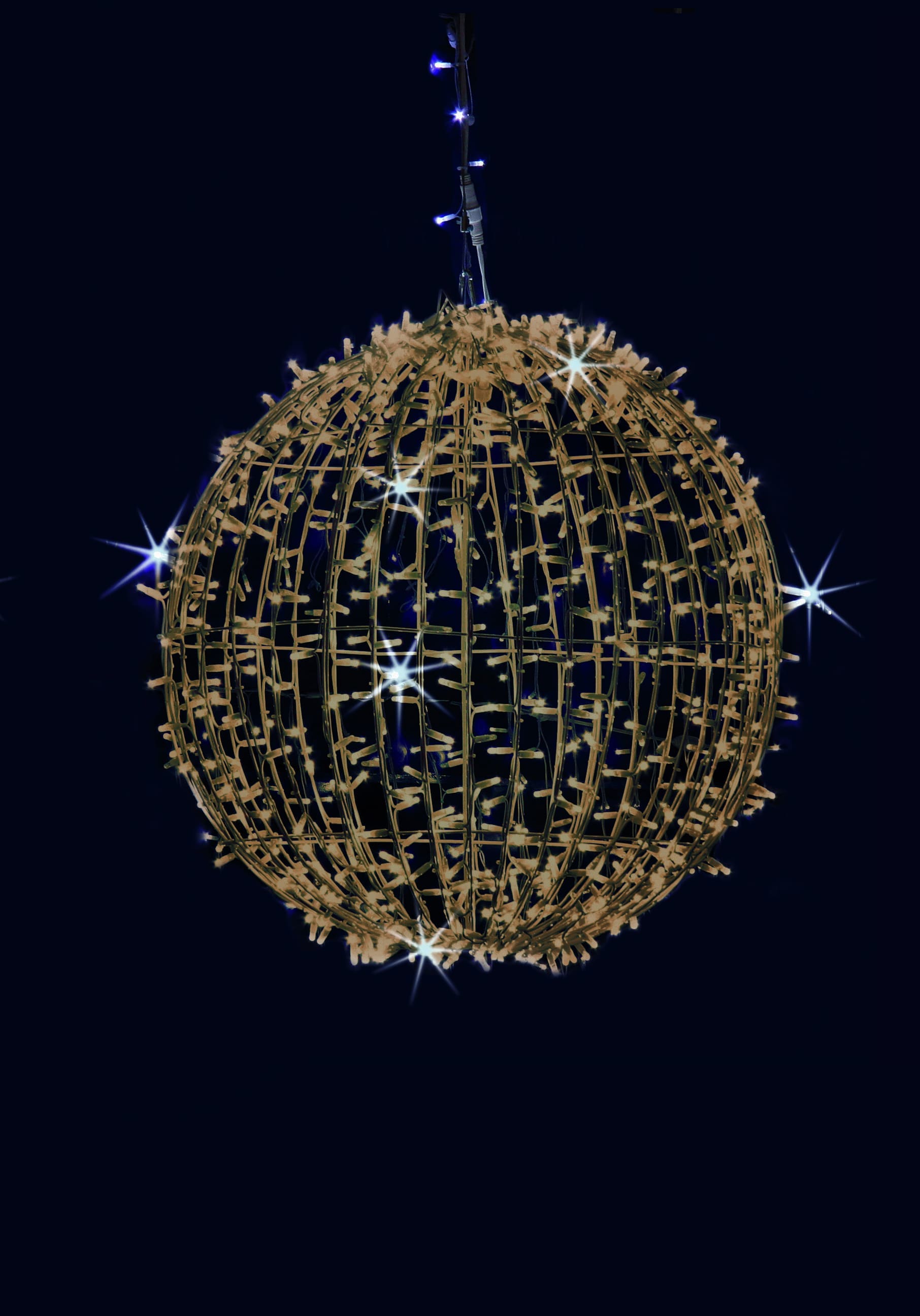 GIOCOPLAST NATALE SP - GCP14422031 SFERA 2200K D.50CM 320 LED, L.FIS