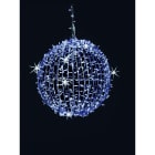 GIOCOPLAST NATALE SP - GCP14422038 SFERA ICE BLUE D.80CM 800 LED C/160 FL