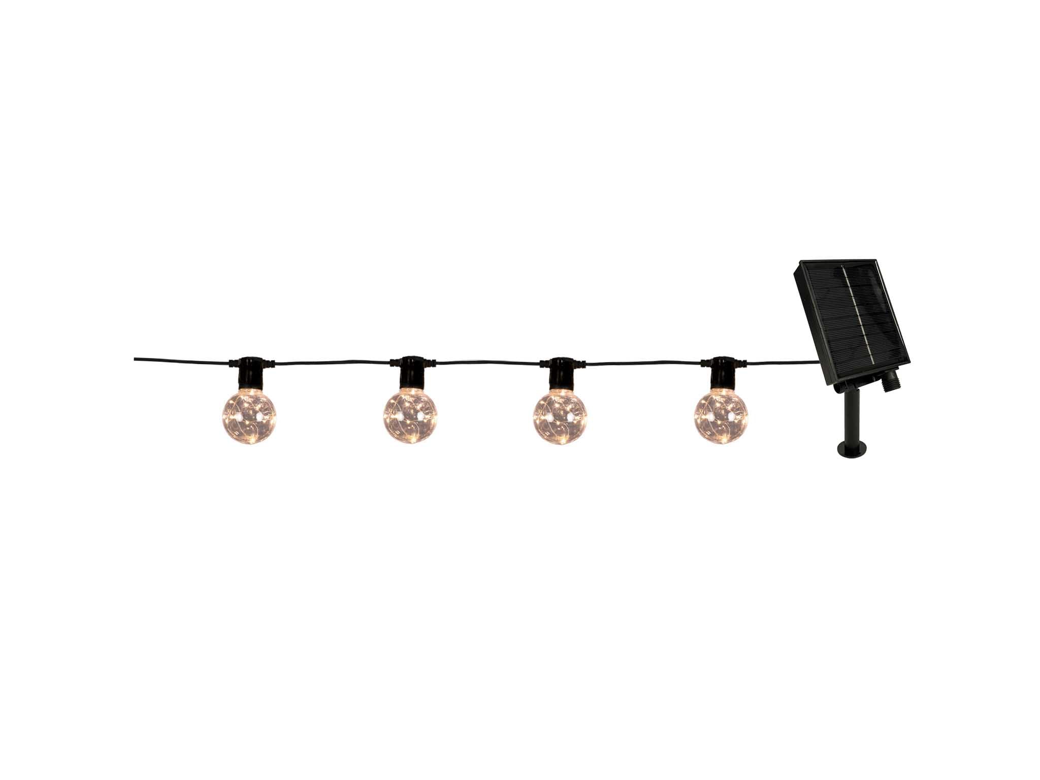 GIOCOPLAST NATALE SP - GCP14923342 FESTONE 20 LAMPADINE IDRA CON GOCCE DI