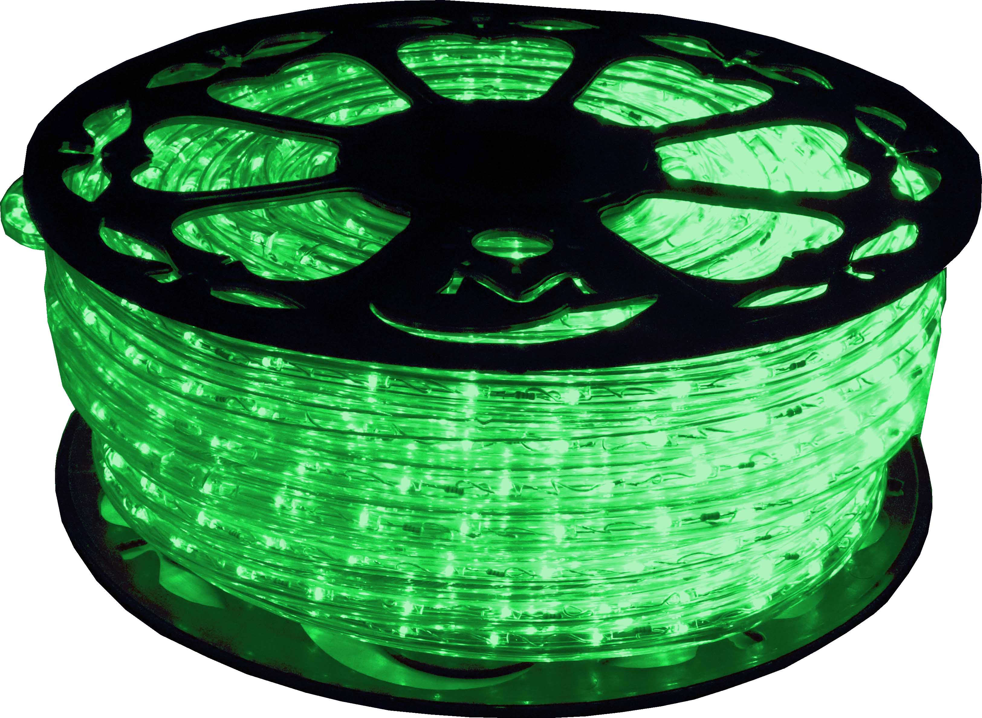 GIOCOPLAST NATALE SP - GCP15321705 TUBO LED HQ VERDE LUCE FISSA, 44 M