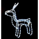 GIOCOPLAST NATALE SP - GCP17518014 RENNA C/TUBO LED BIA,120LED 55X48X23CM X
