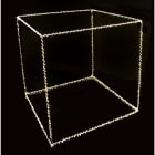 GIOCOPLAST NATALE SP - GCP17519156 CUBO 40CM, CON GOCCE DI LED BIANCO CALDO