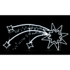 GIOCOPLAST NATALE SP - GCP17520658 FIG. LED COMETA BIANCA H.158 X 66CM IP44