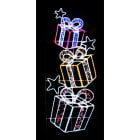 GIOCOPLAST NATALE SP - GCP17520660 FIG. LED 3 PACCHI COLORATI H.200X73CM IP
