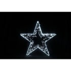 GIOCOPLAST NATALE SP - GCP17521630 MAXI STELLA 2D 90CM BIANCA CON TUBO LED