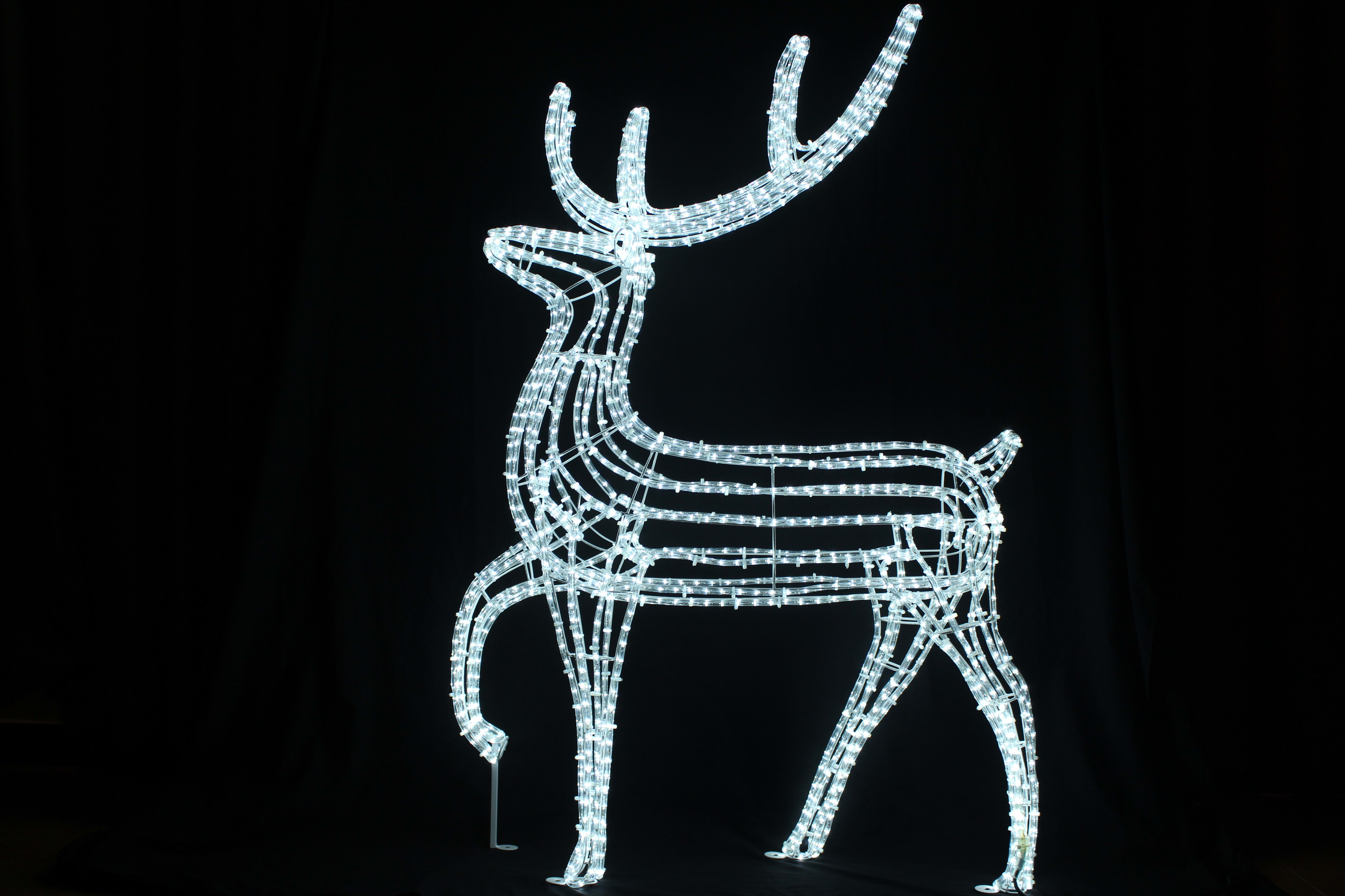 GIOCOPLAST NATALE SP - GCP17521660 RENNA 150 CM CON TUBO LED BIANCO