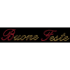GIOCOPLAST NATALE SP - GCP17521671 SCRITTA BUONE FESTE BIANCA