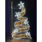 GIOCOPLAST NATALE SP - GCP17522365 FIGURA ALBERO RIBBON BIANCO-B.CALDO 180X