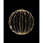 GIOCOPLAST NATALE SP - GCP17523131 SFERA D.40CM CON 450 GOCCE DI LED FULL F