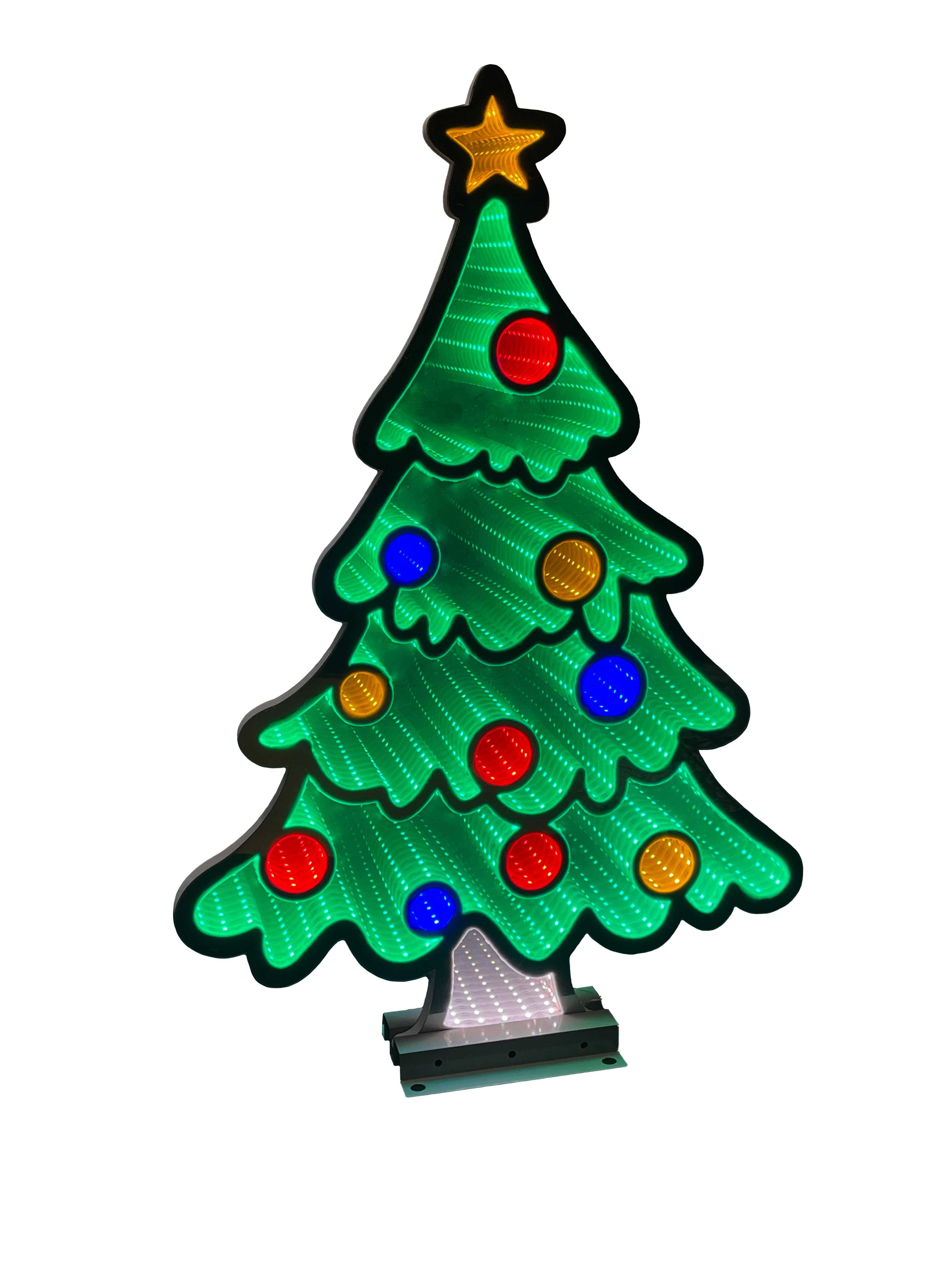 GIOCOPLAST NATALE SP - GCP17524562 ALBERO 120 CM INFINITY LIGHT CON LUCE LE