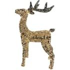 GIOCOPLAST NATALE SP - GCP17524664 RENNA PRESTIGE GOLD CON 720 GOCCE DI LED