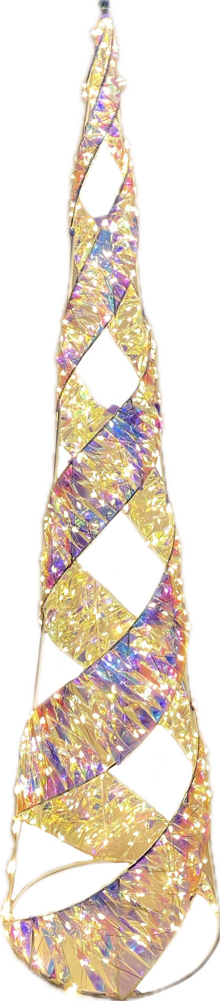 GIOCOPLAST NATALE SP - GCP17524666 ALBERO PRESTIGE RAINBOW CON 720 GOCCE DI