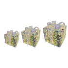 GIOCOPLAST NATALE SP - GCP17524676 SET 3 PACCHI REGALO PRESTIGE RAINBOW CON