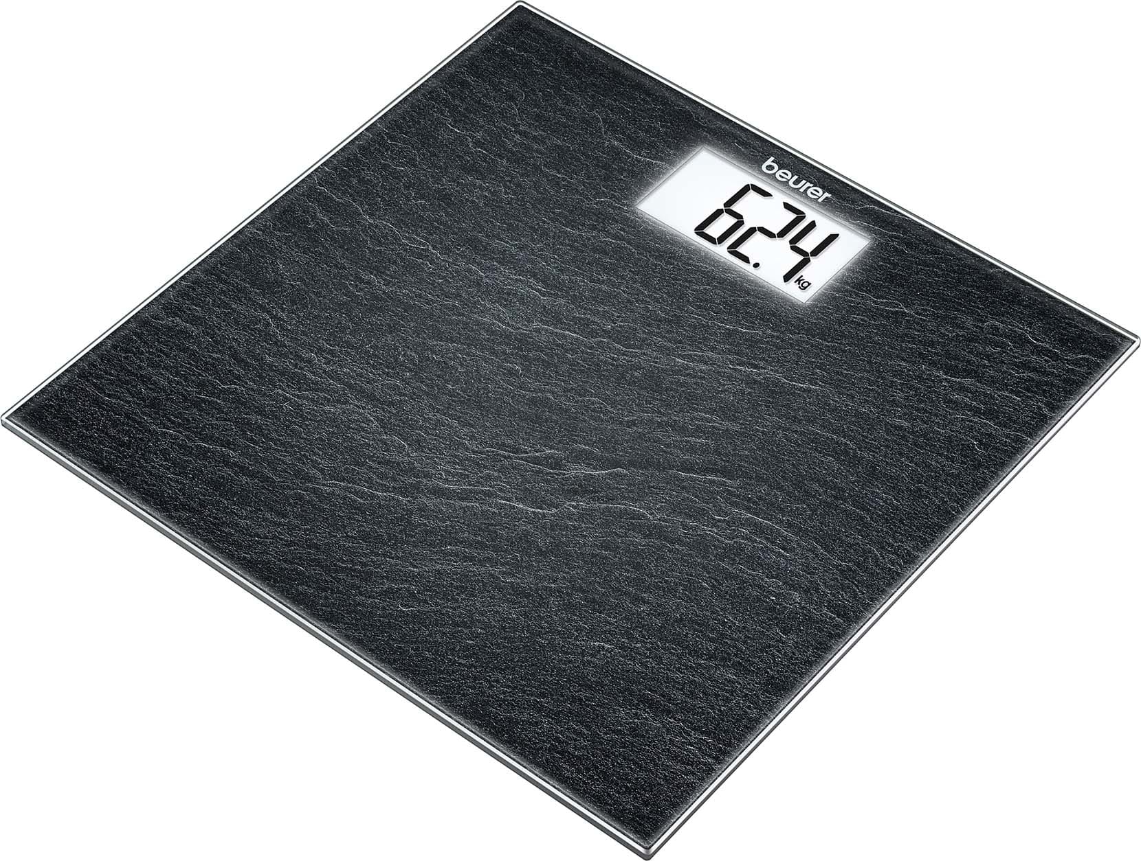 BEURER - BUE75636 Personenwaage b.150kg 100gTeil Glas LCD-