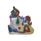 GIOCOPLAST NATALE SP - GCP31511710 VILLAGGIO LED CON SCIATORI IN