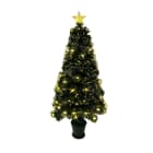 GIOCOPLAST NATALE SP - GCP31522134 ALBERO 90 CM CON FIBRE.OTT/STELLE B.CALD